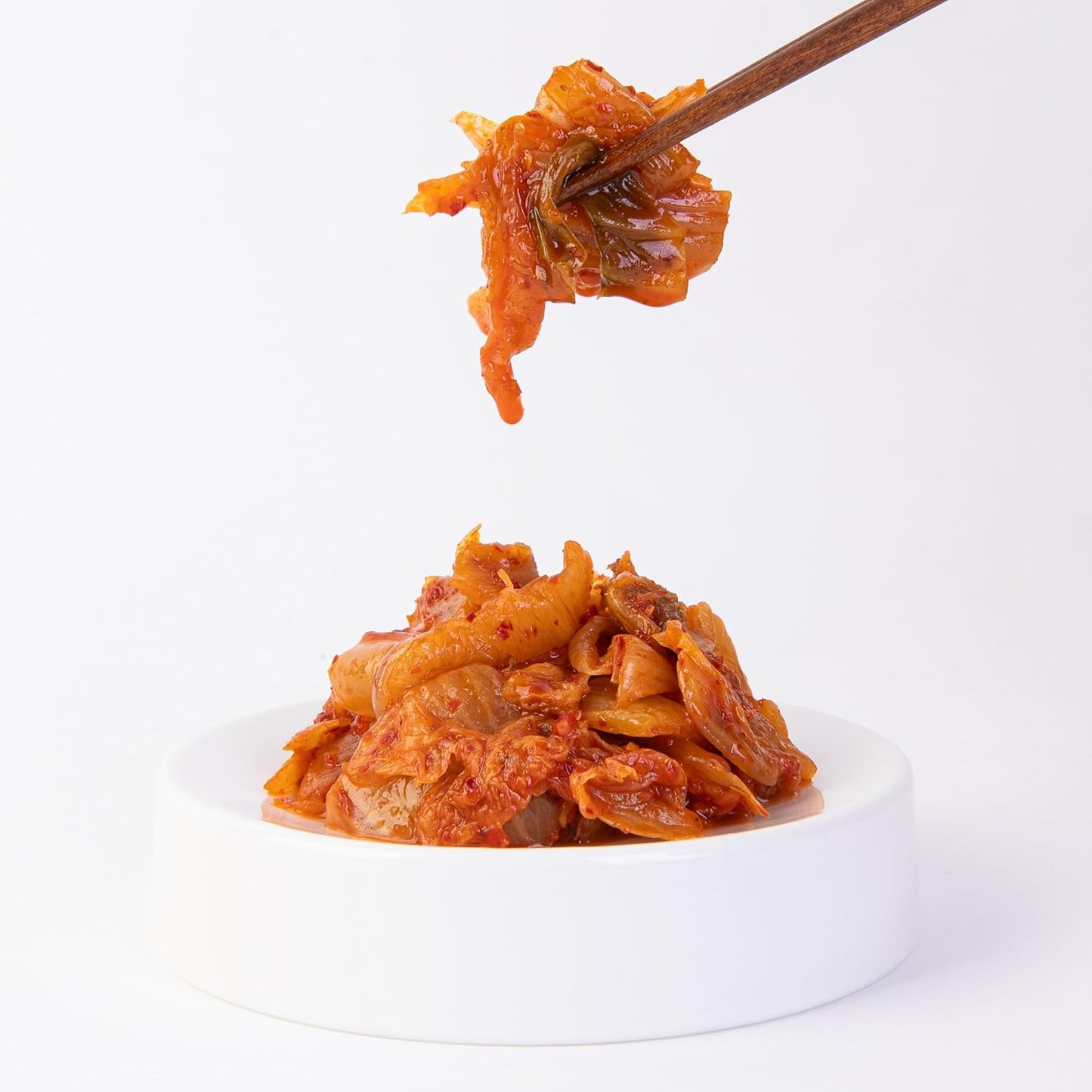 Stir-Fried Kimchi Pouch 80G Korean Traditional Kimchi, 4 Packs