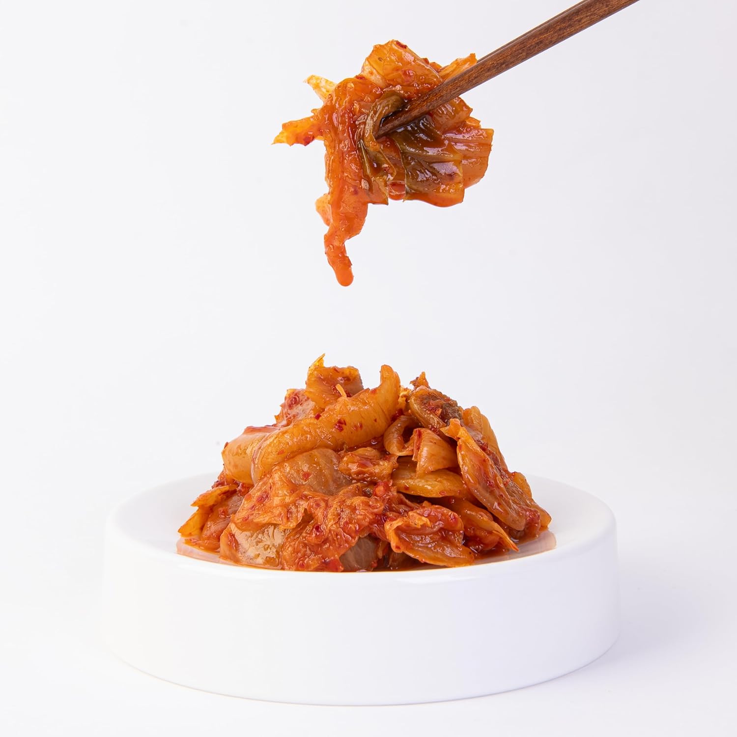 Stir-Fried Kimchi Pouch 80G Korean Traditional Kimchi, 4 Packs